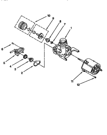 Pump and motor