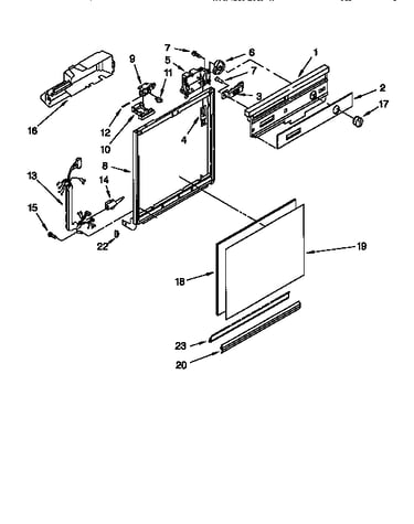 Frame and console