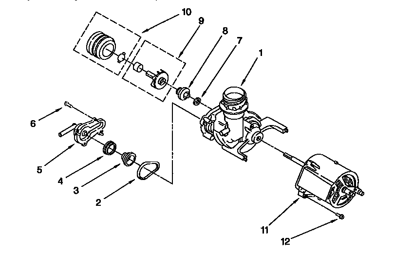 Pump and motor