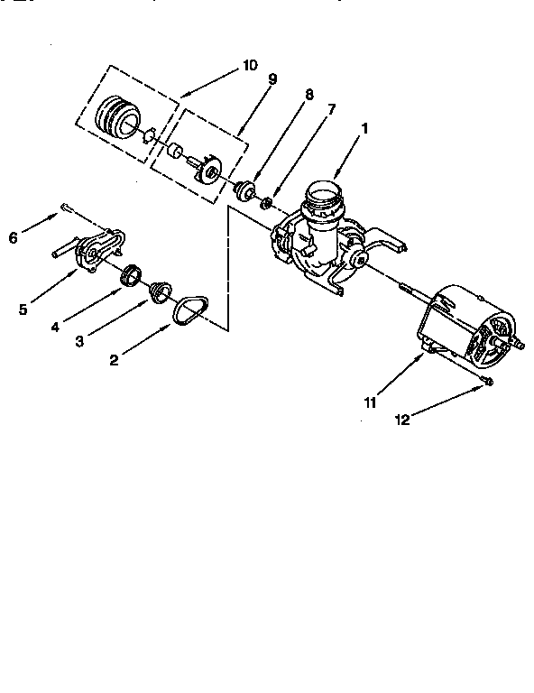 Pump and motor