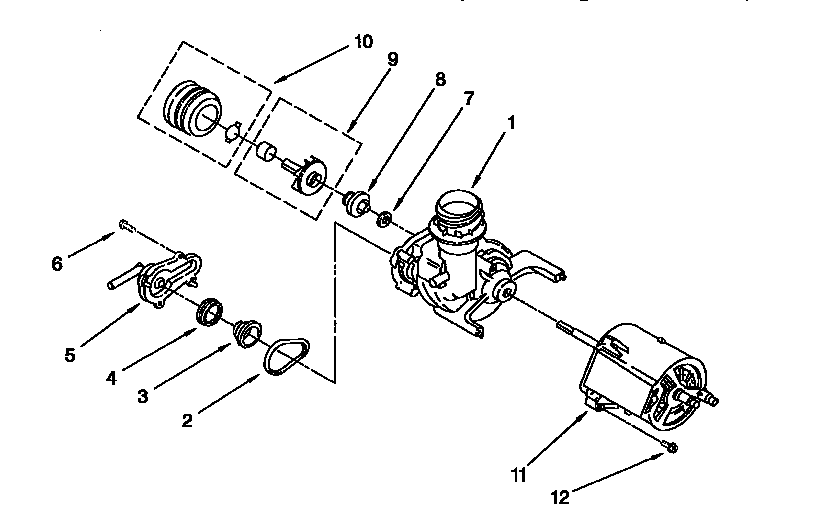 Pump and motor