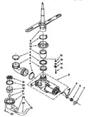 Pump and spray arm