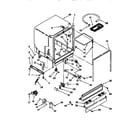 Whirlpool DU810CWDQ2 tub assembly diagram