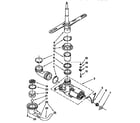 Whirlpool DU810CWDQ2 pump and spray arm diagram