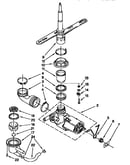 Pump and spray arm