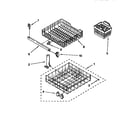 Whirlpool DU810CWDQ2 dishrack diagram