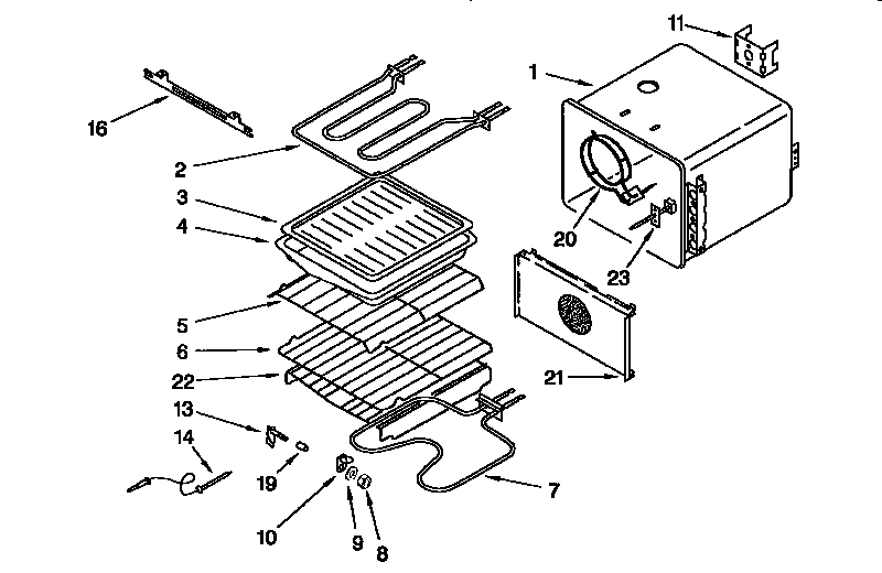 Internal oven