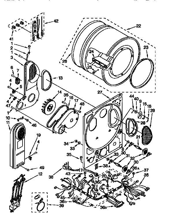 Dryer bulkhead