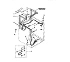 Kenmore 11098573130 dryer support and washer diagram