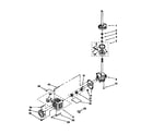 Kenmore 11098573830 motor and pump diagram