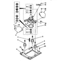 Kenmore 11098673830 machine base diagram