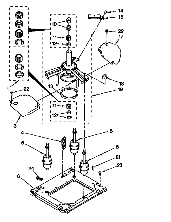 Machine base