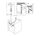 Kenmore 11098673830 washer water system diagram