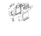 Kenmore 66515761690 frame and console diagram