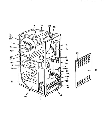 Natural gas furnace