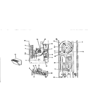 Outdoor gas furnace