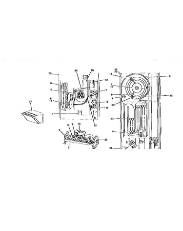 Outdoor gas furnace