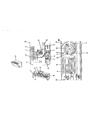 Outdoor gas furnace