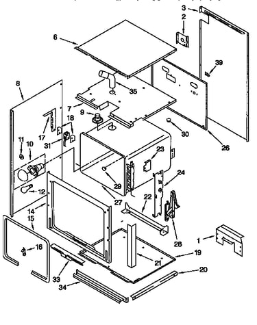 Upper oven