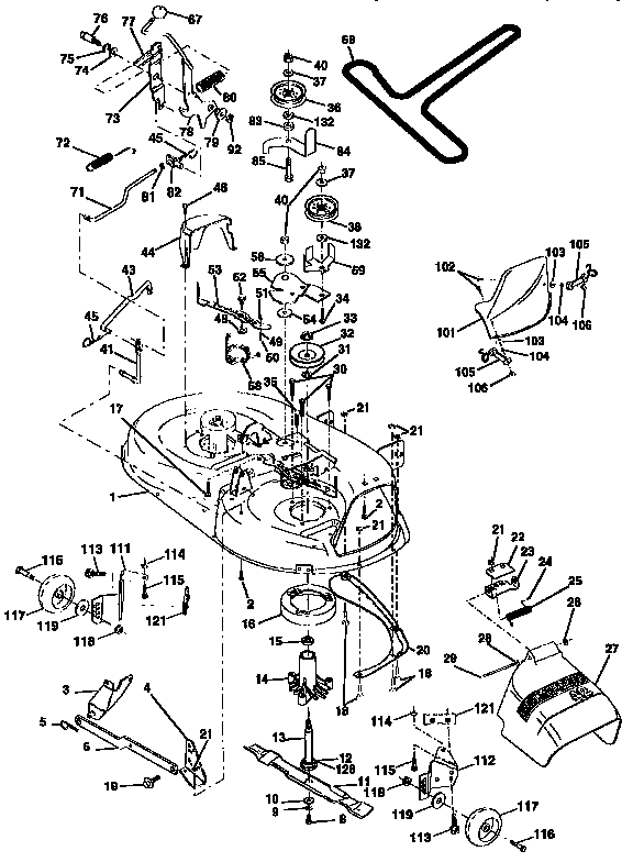 MOWER DECK