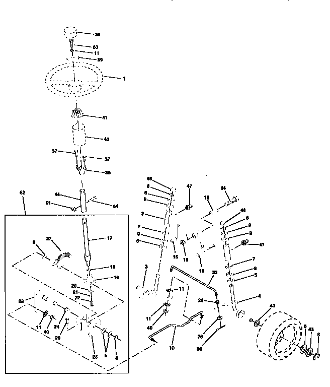 Steering assembly
