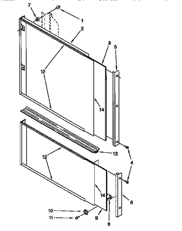 Door and panel