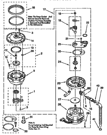 Pump and motor