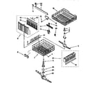 Whirlpool DU940QWDZ0 dishrack diagram