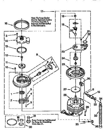 Pump and motor