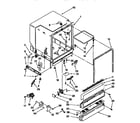 Whirlpool DU940QWDZ4 tub and assembly diagram