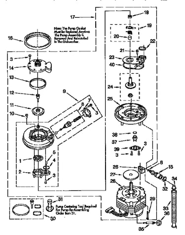 Pump and motor