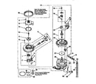 Whirlpool DU940QWDB2 pump and motor diagram