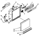 Frame and console