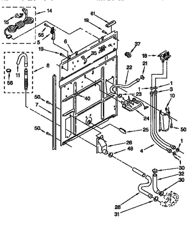 Rear panel