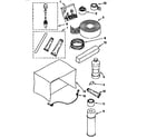 Kenmore 1069790510 optional parts (not included) diagram