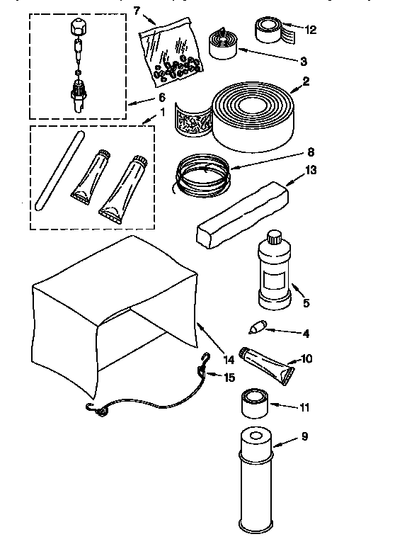 Optional parts (not included)