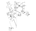 Craftsman 917251642 steering assembly diagram