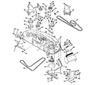 Craftsman 917251642 mower deck diagram