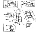Sears 167AL102-6 replacement parts diagram