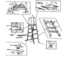 Sears 167AL115-6 replacement parts diagram
