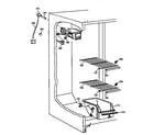 Kenmore 3639562622 freezer section diagram