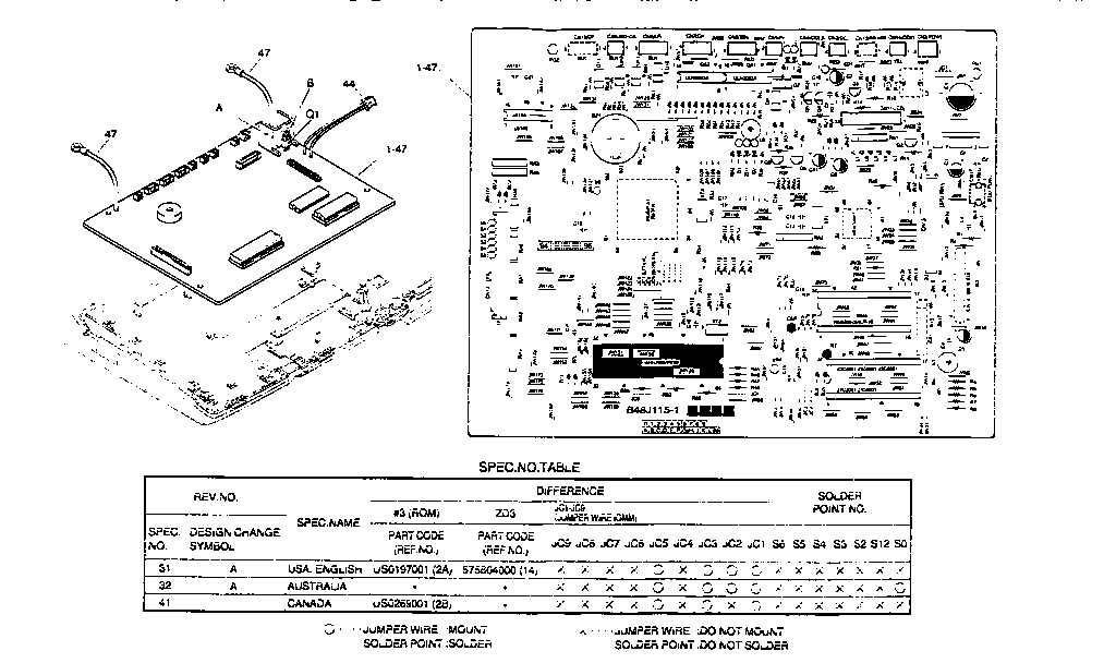 MAIN PCB ASSEMBLY