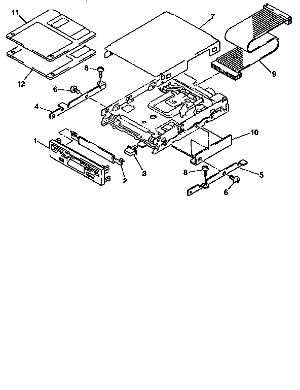 Floppy disk drive assembly