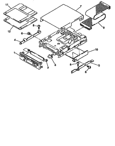 Floppy disk drive assembly
