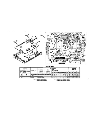 Main pcb assembly