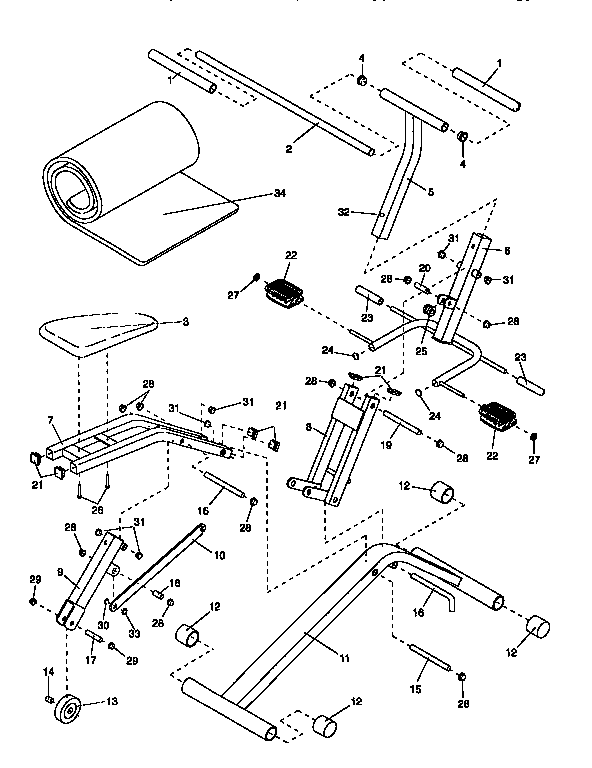 Handlebar frame