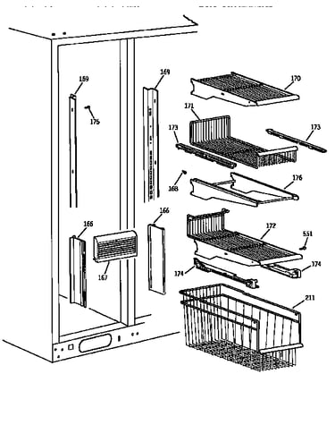 Freezer section