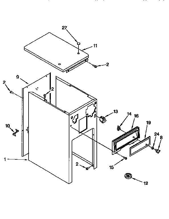 Cabinet and control