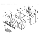 Whirlpool MH7116XBB6 cabinet diagram