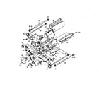Brother FAX1250 main frame attachment diagram